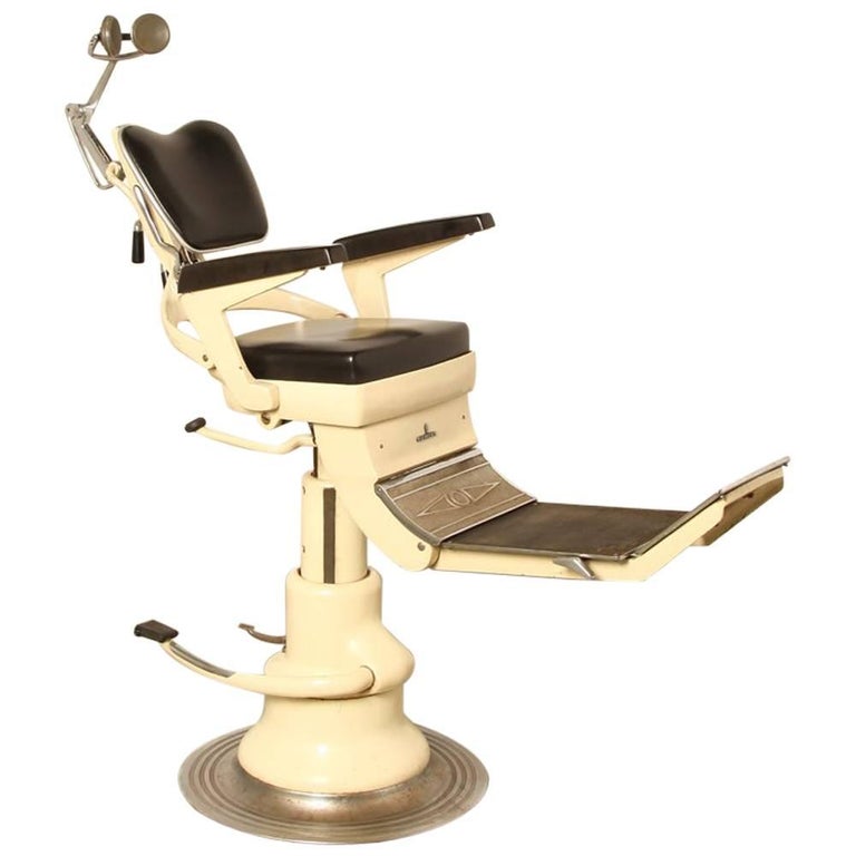 Vintage Siemens Dentist's Chair at 1stDibs | old dentist chair for sale