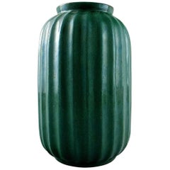 Upsala-Ekeby Ceramic Vase in Art Deco Style, Sweden, 1940s-1950s