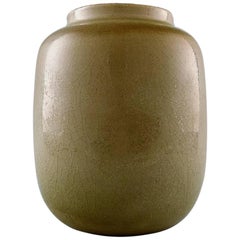 Rolf Palm, Mölle, Large Unique Ceramic Vase, Swedish Design
