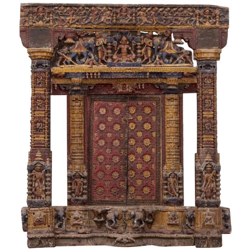 Late 18th/Early 19th Century Indian Shrine Cover