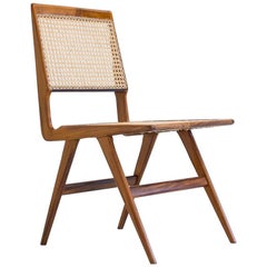 Martin Eisler & Carlo Hauner Chair in Caviúna and Cane, Brazil, 1950s