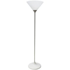 Enameled Brass Floor Lamp by Koch and Lowy