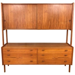 Hans Wegner for Ry Møbler “Model 20” Teak Sideboard