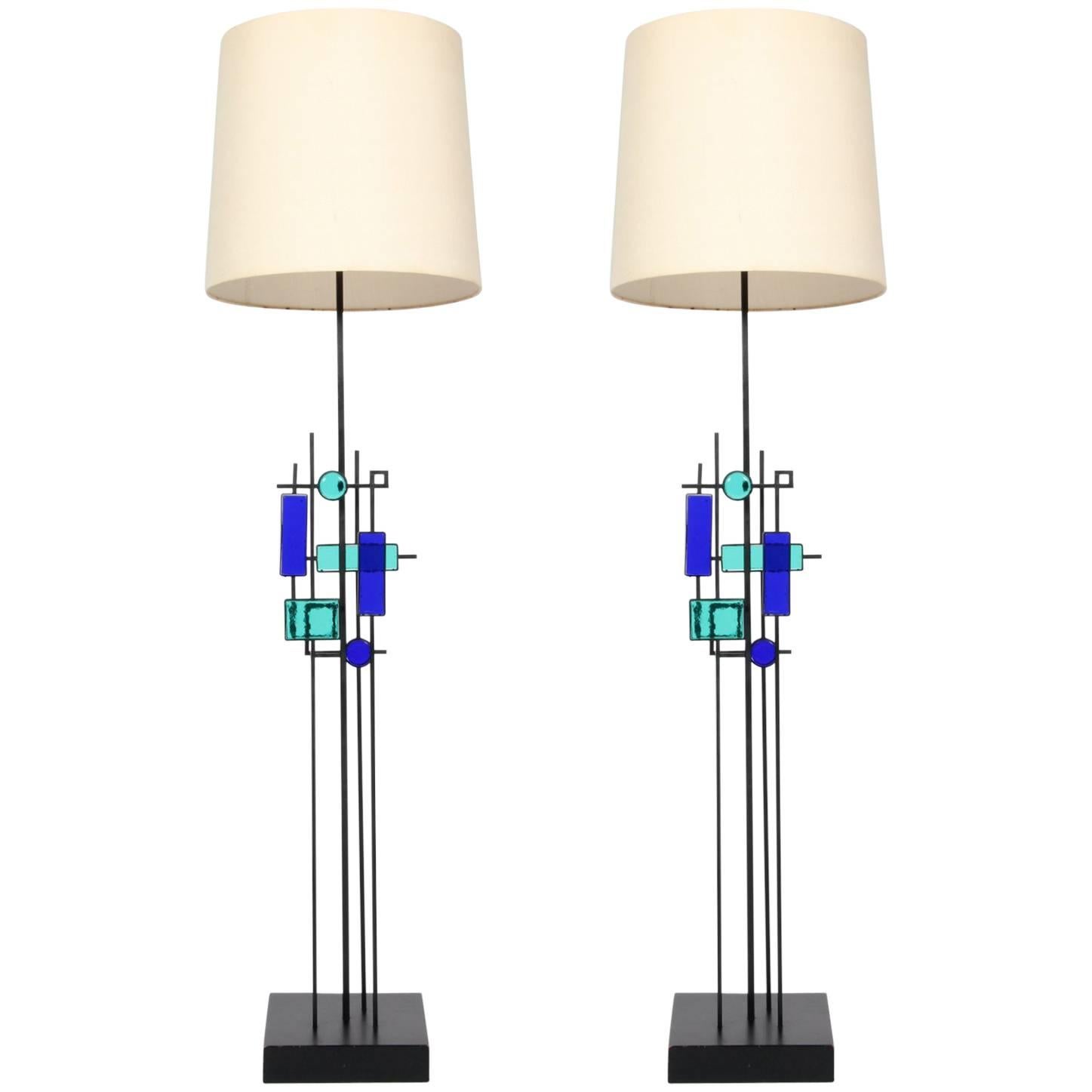 Pair of Floor Lamps by Svend Aage Holm Sørensen