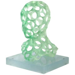 Jean Faucheur for Daum France "Reves" Pâte de Verre Limited Edition Sculpture