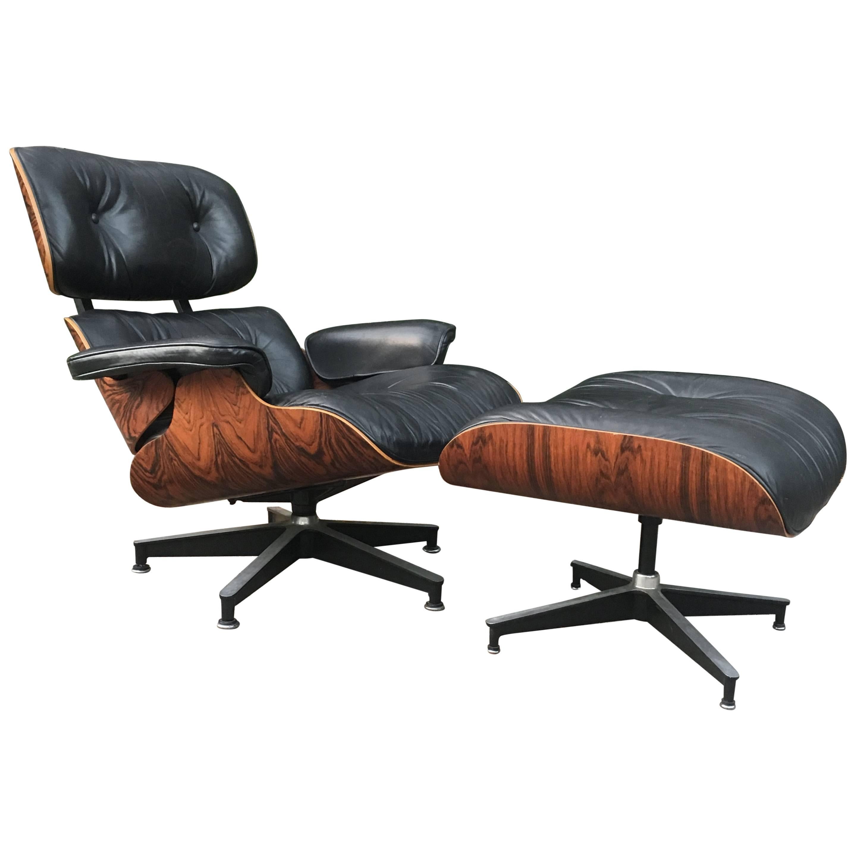Superb Eames Lounge and Ottoman for Herman Miller