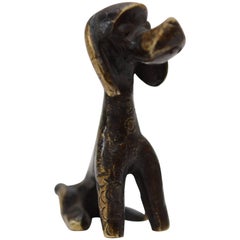 Vintage Walter Bosse Poodle Figurine