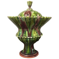 Handsome Studio Pottery Tulip Pot