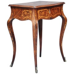 19th Century Rosewood Work Table