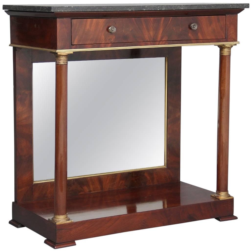 19th Century French Empire Console Table at 1stDibs