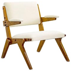 Solid Peroba Wood Armchair 