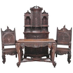 Antique 19th Century Indian Rosewood Suite