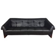 Percival Lafer Leather Sofa