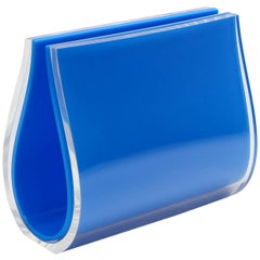 Contemporary  Double Large Picture  Frame Plexiglass, Will Plexi Blue