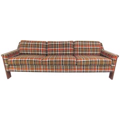 Vintage Modern Three-Seat Sofa Attributed to Adrian Pearsall