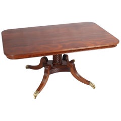 High Quality George IV Period Mahogany Breakfast Table