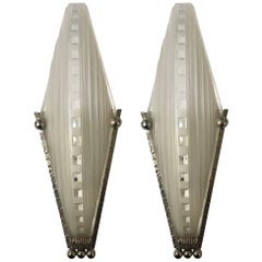 Pair of French Art Deco Sconces by Sabino
