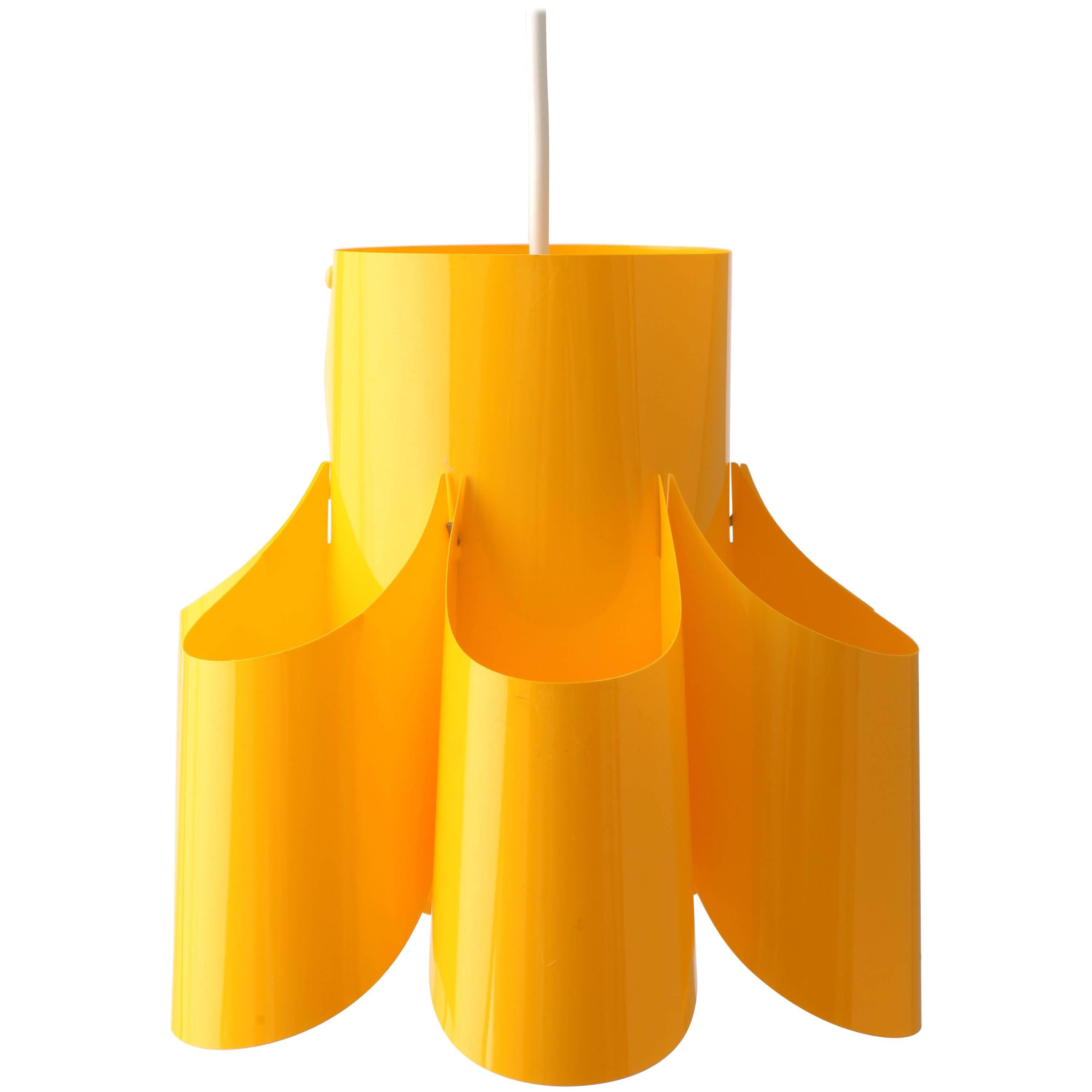 Lamp in Yellow Plastic For Sale
