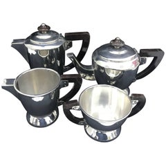 Retro Art Deco Tea Set by Christofle, circa 1930