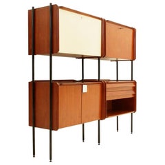 Italian Wall Unit with Uprights