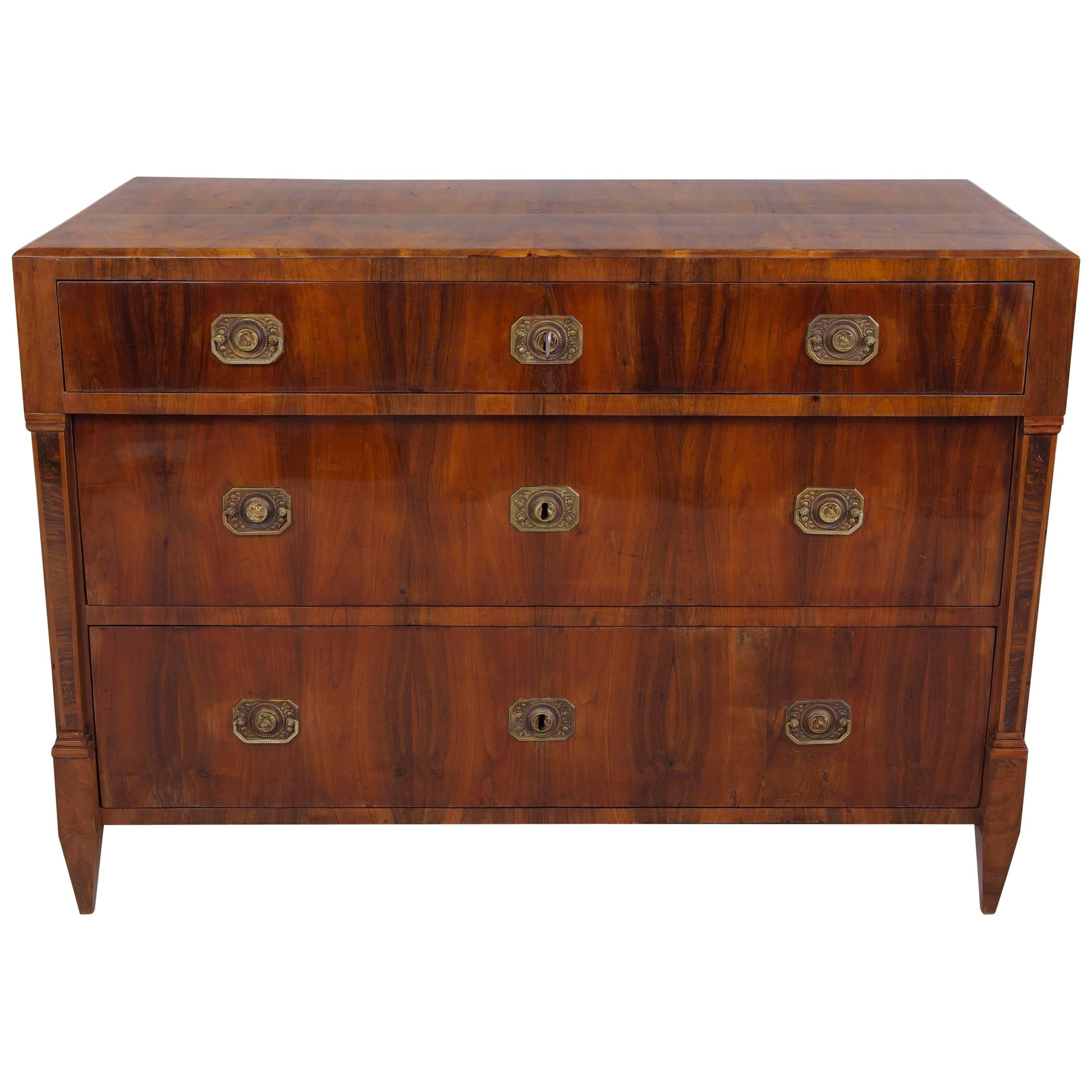 Biedermeier Chest of Drawers, Commode, 1820-1829