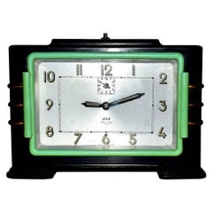 French Art Deco Bakelite Jaz Clock