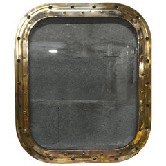 Bronze Rectangular Ship's Porthole