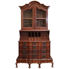 19th Century Superbly Crafted Solid Nedun Wood Secretary from Sri Lanka