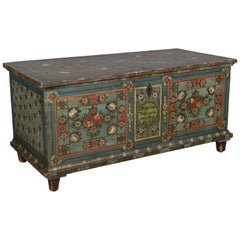 19th Century Bavarian Painted Chest