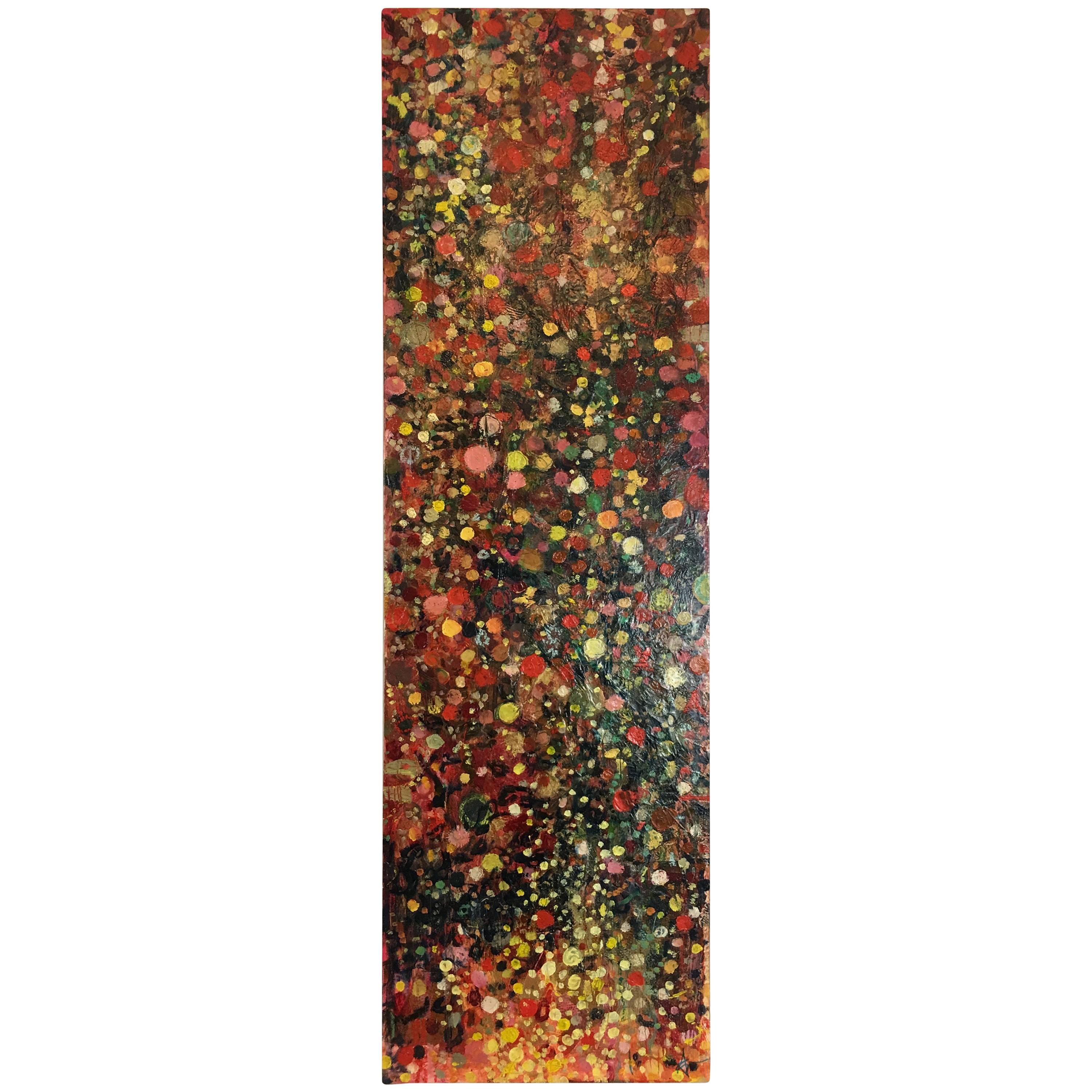 Amy Spassov "Superfluous Fireworks" 2008, Oil on Board