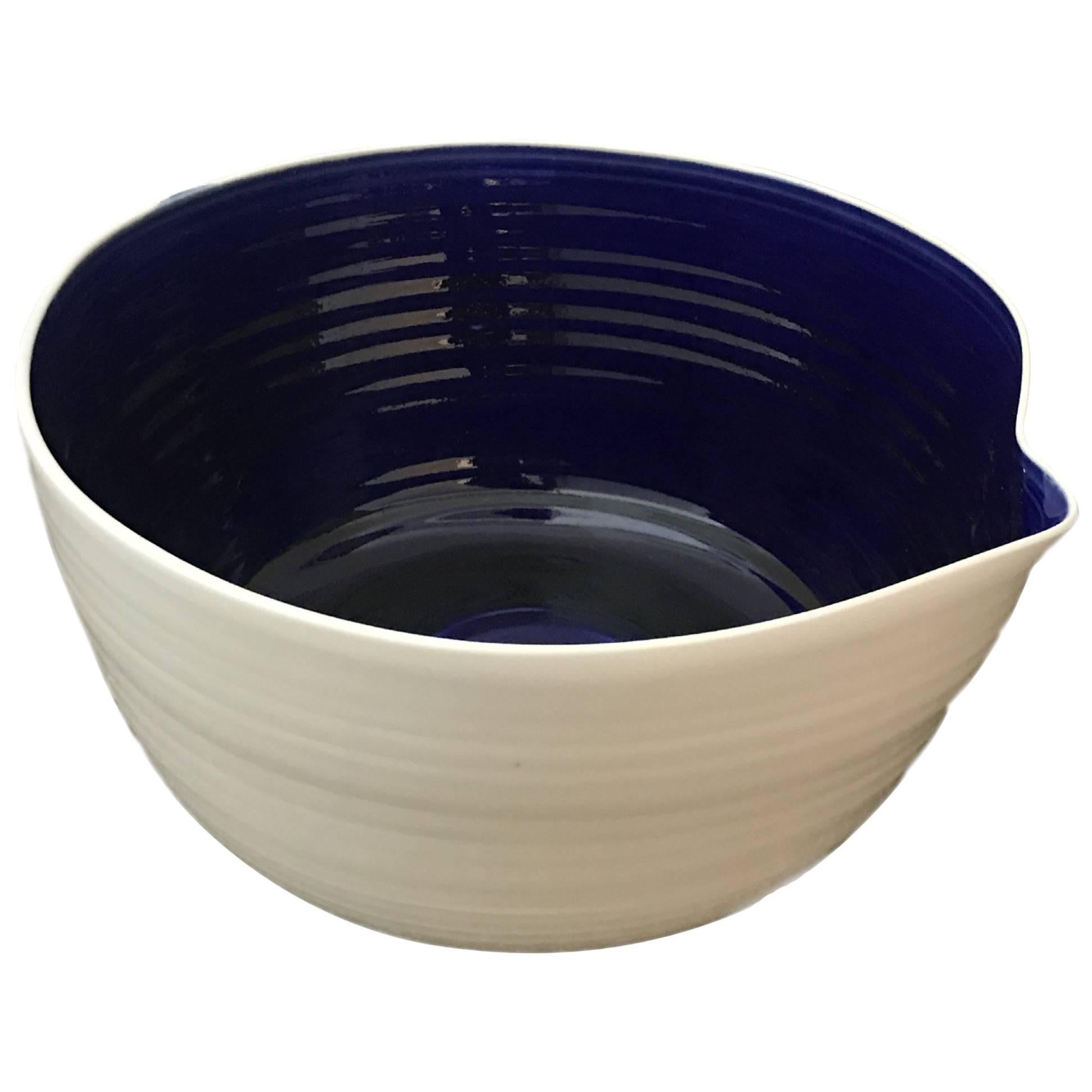 Israeli Artisan Hand-Thrown Studio Pottery Bowl For Sale