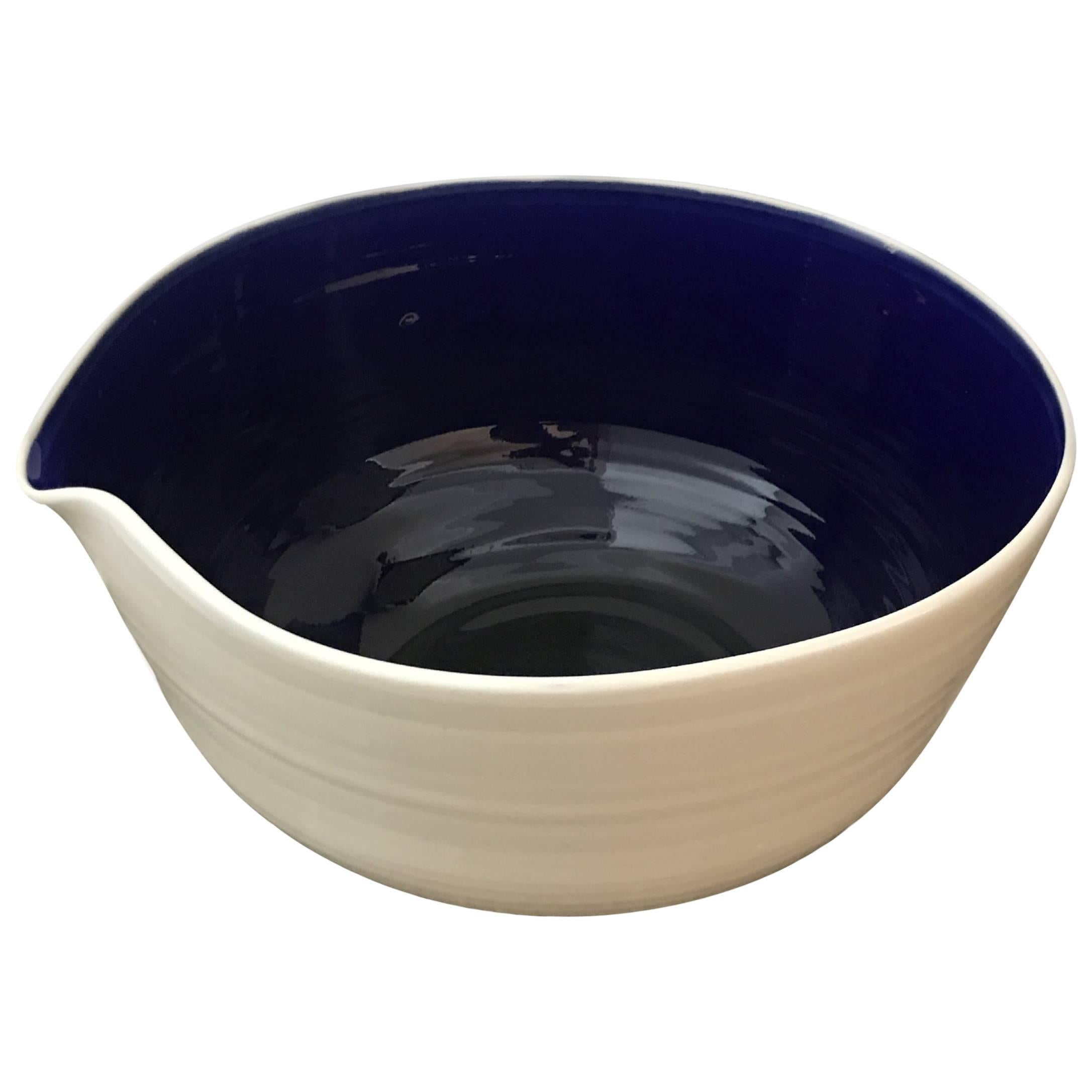Israeli Artisan Hand-Thrown Studio Pottery Bowl For Sale