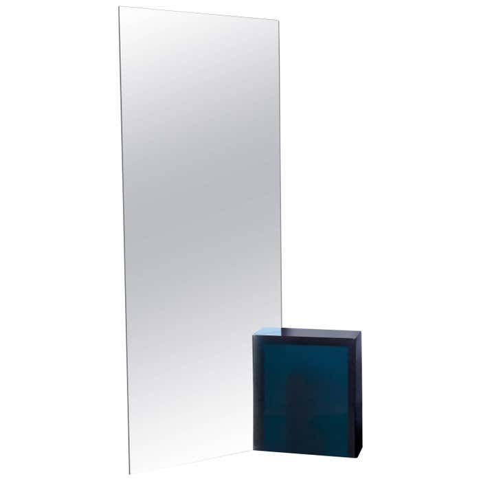 Contemporary 'Deux' Oneway Mirror by Sabine Marcelis, Blue Resin For