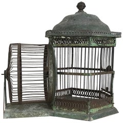 Antique Architectural Hamster Cage, Turn of the Century