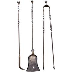 Queen Anne Fireplace Tools and Chimney Pots