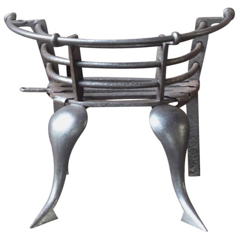 18th Century Dutch Fireplace Grate or Fire Basket For Sale at 1stDibs