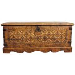 17th Century French Savoy "Cassone" Trunk