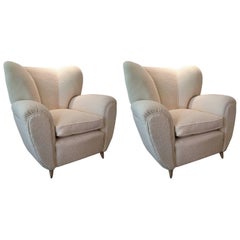 Pair of Armchairs Attributed to Guglielmo Ulrich