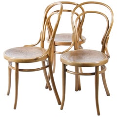 Set of Four Thonet Chairs No. 14