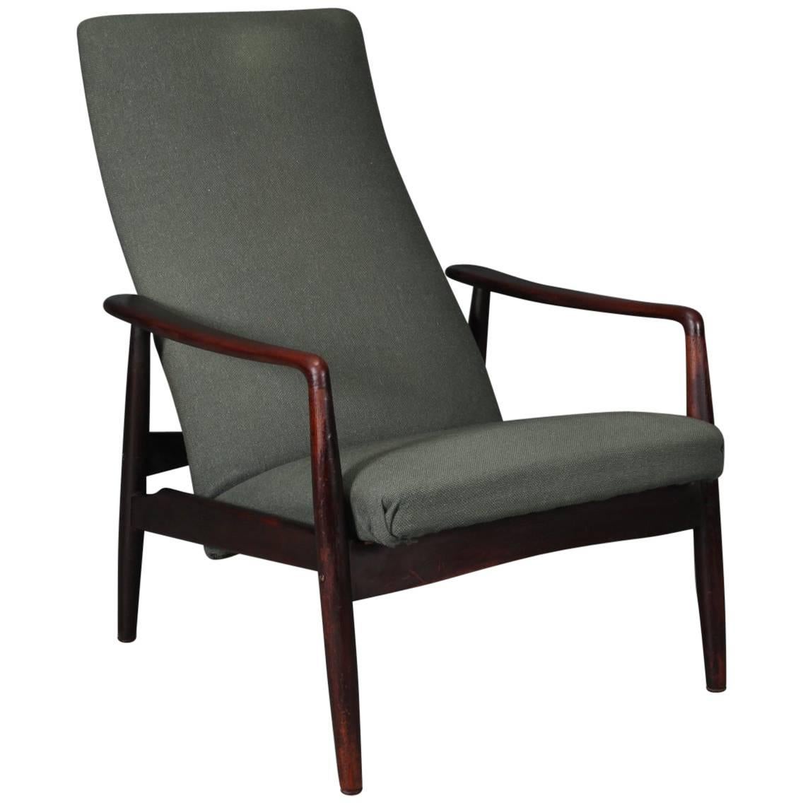 Danish Modern Rosewood Lounge Chair by Søren Ladefoged for SL Mobler For Sale