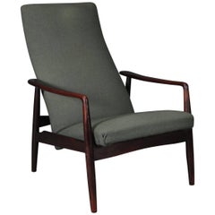 Danish Modern Rosewood Lounge Chair by Søren Ladefoged for SL Mobler