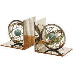 Zodiac Bookends, Italy, 1970s