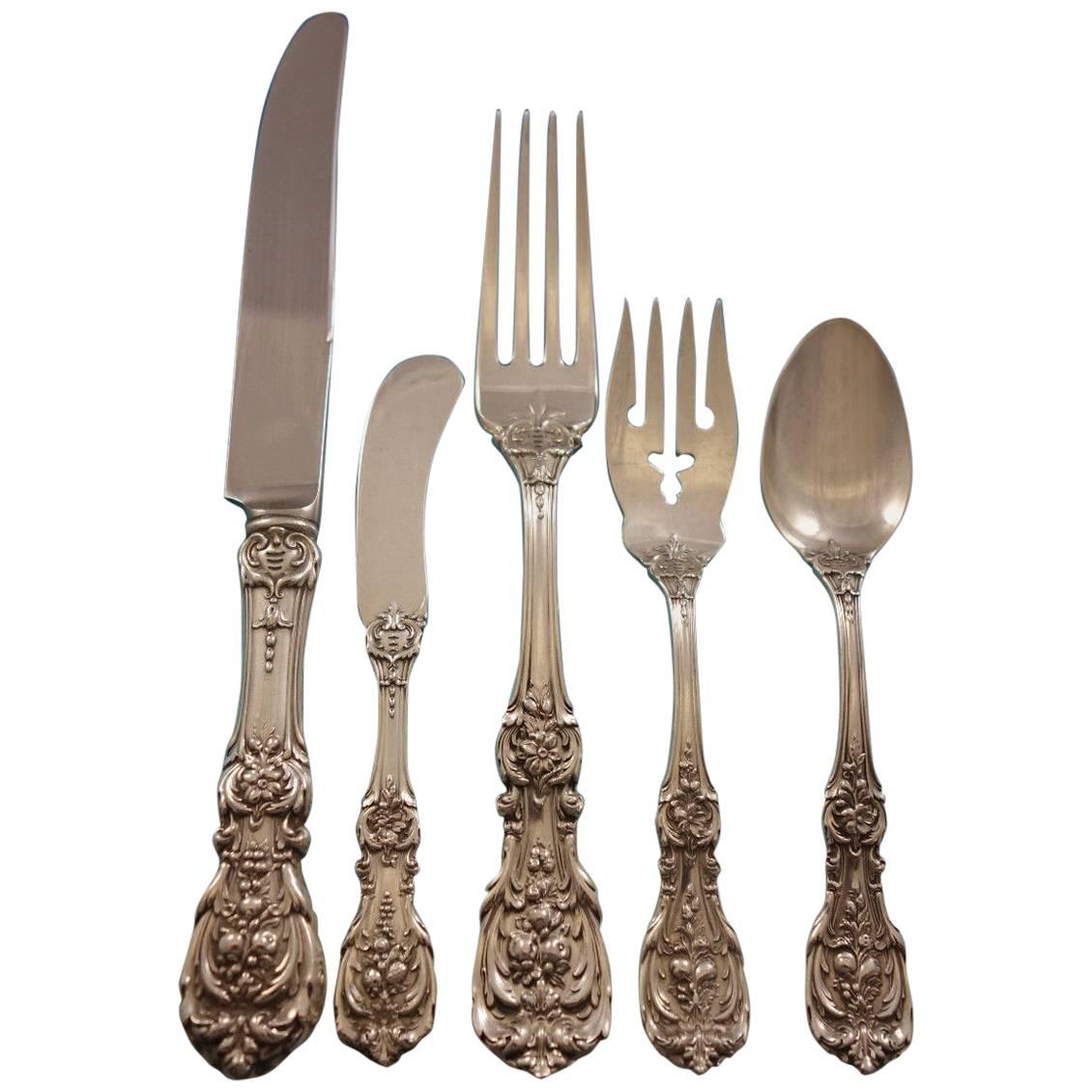 Francis I by Reed 
Barton Old Sterling Silver Flatware Set Service 54 Pc Dinner