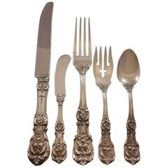 Francis I by Reed & Barton Old Sterling Silver Flatware Set Service 54 Pc Dinner