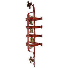 Antique Ecclesiastical Triple Tiered Sanctus Bells