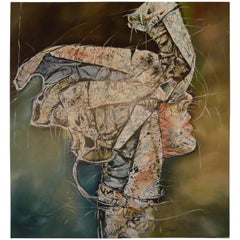 "Máscara" Óleo sobre lino