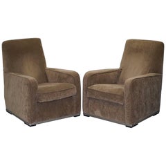Pair of B&B Italia Maxalto Imprimatur Antonio Citterio Armchairs