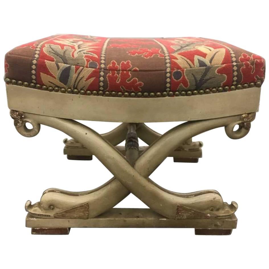 Continental Dolphin Form Stool