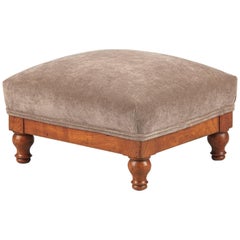 French Louis Philippe Style Footstool, 1900s