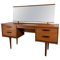 Unusual Modernist Vanity/Desk Made in Denmark